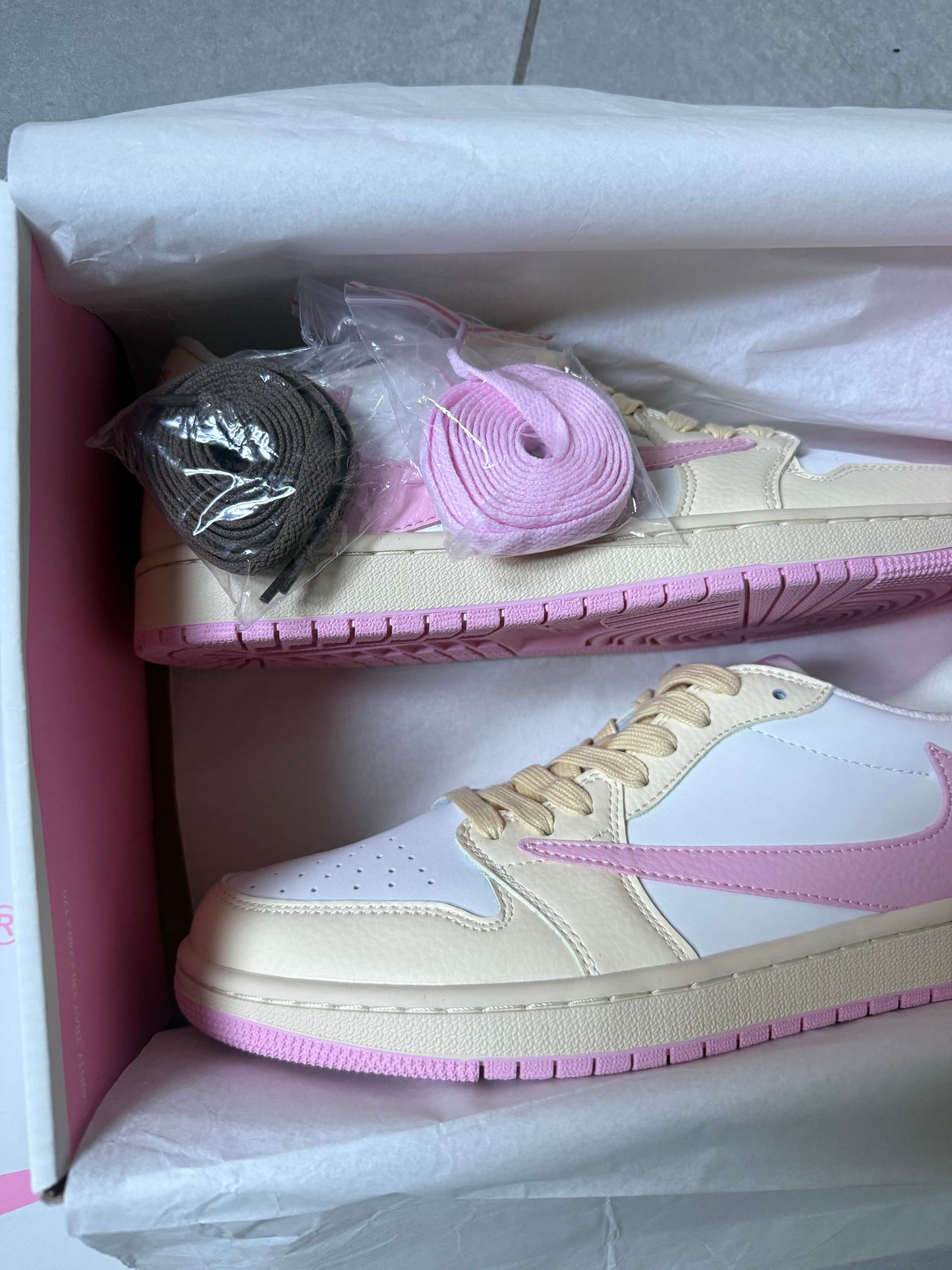 AJ1’s Low x TS