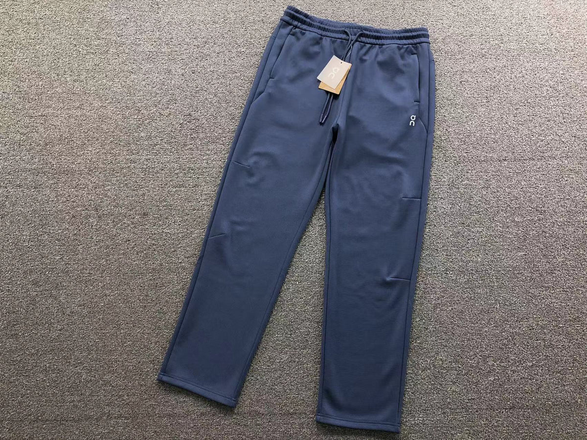 Blue straight leg joggers