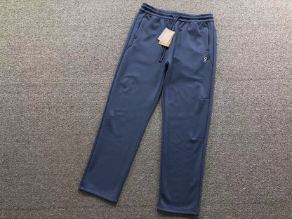 Blue straight leg joggers