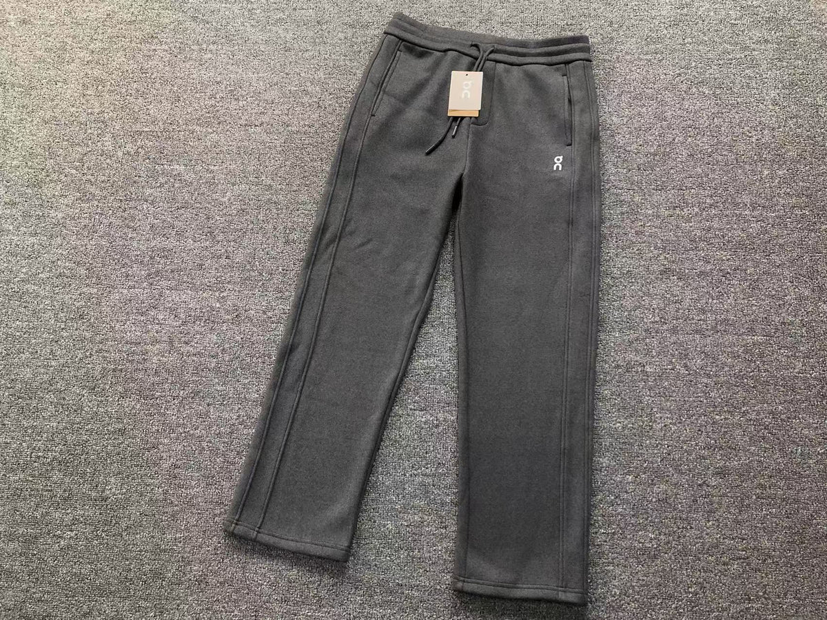 Charcoal straight leg joggers