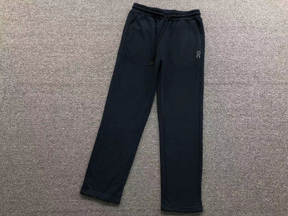 Navy straight leg joggers